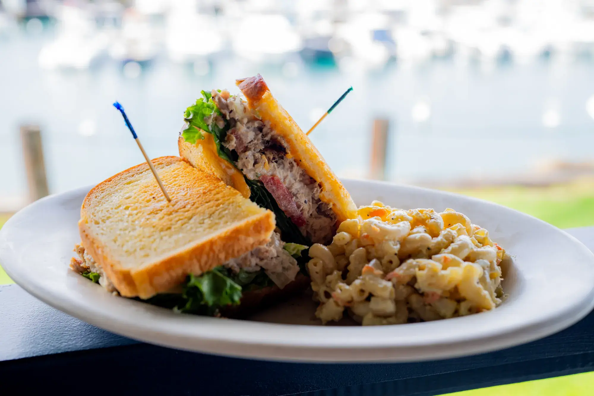 Grilled Cheese Sandwich at Harbor House Kona, Make it a Combo: Add Clam Chowder +$6.