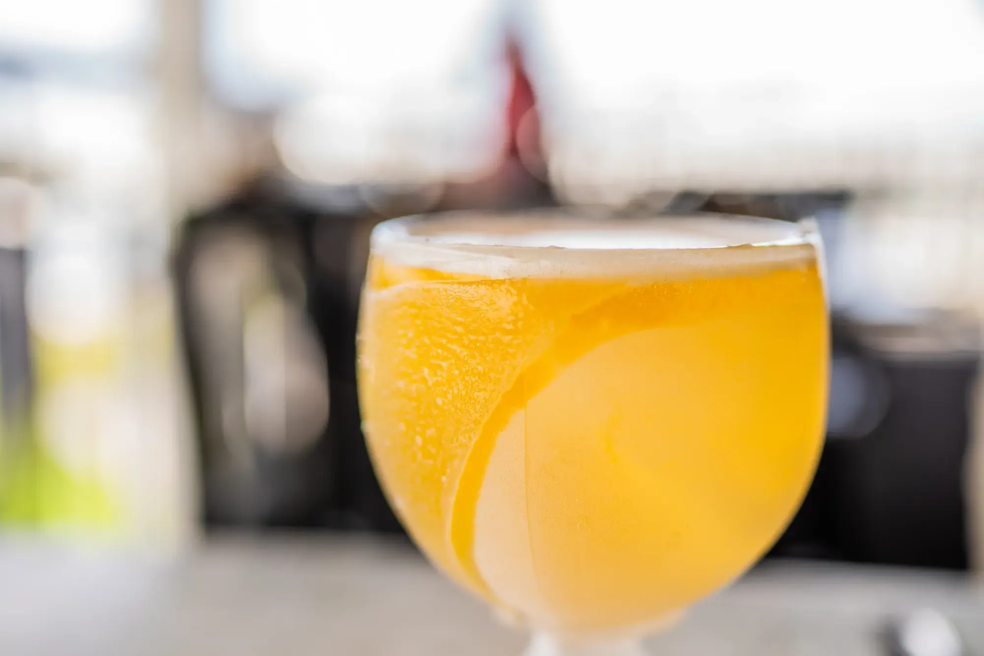 Andres Mango Mimosa at Harbor House Kona.