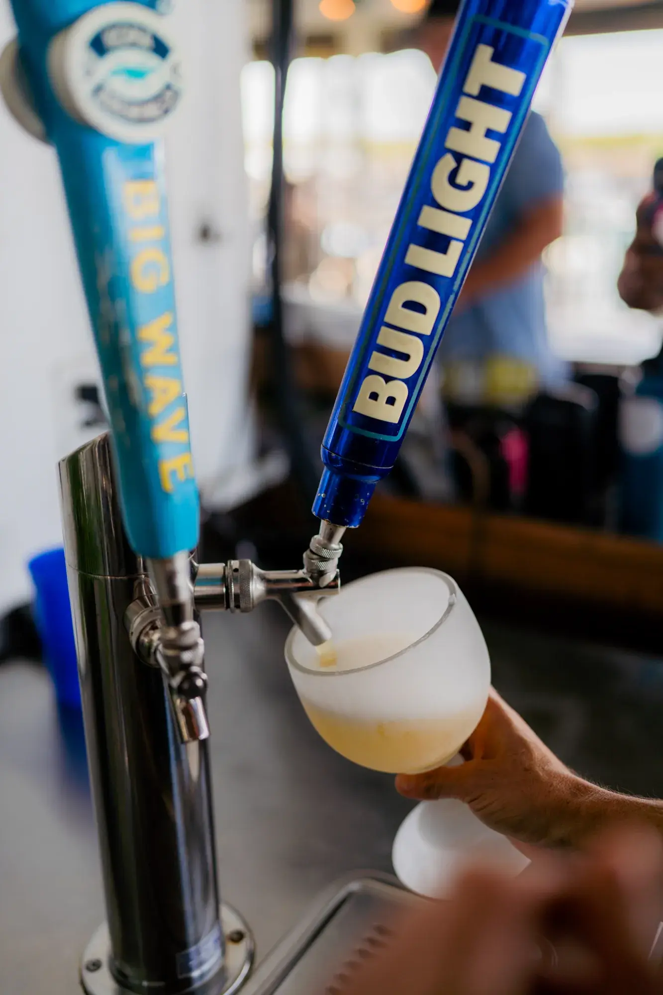 Local Draft Beers at Harbor House Kona.